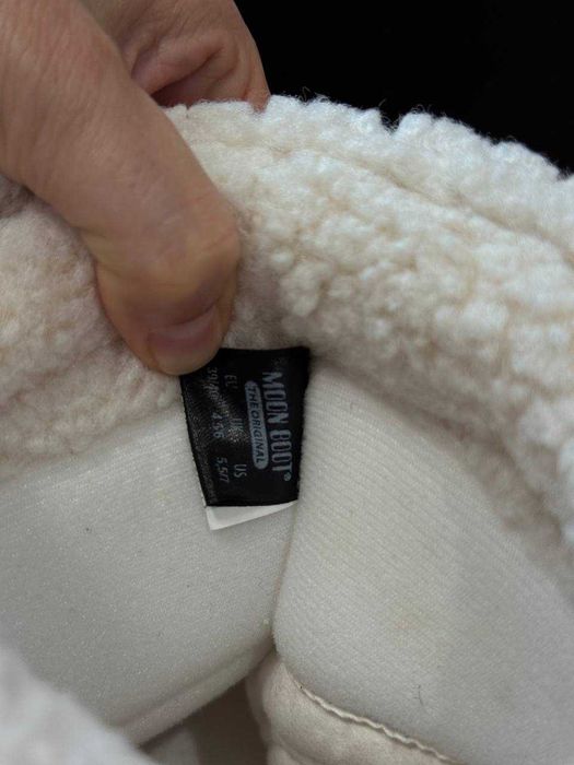 MOON BOOT ICON FAUX нубуку-тедді / Мунбутси Снігоходи Снегоходы Дутики