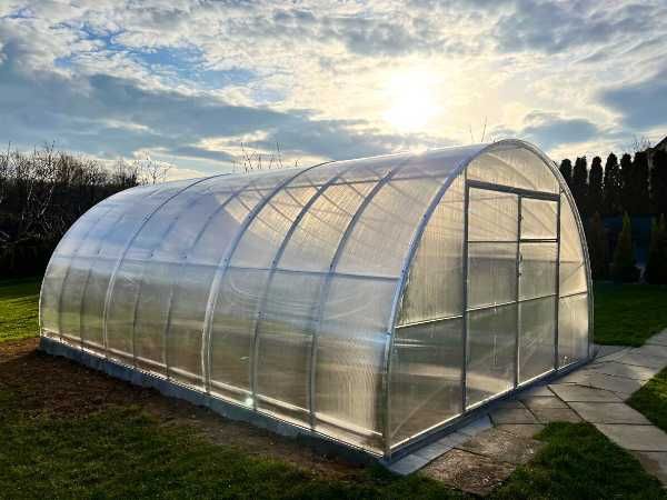 Szklarnia Tunel Ogrodowy 4x4 4x6 4x8 Poliwęglan 4mm / 6mm P.40x20mm