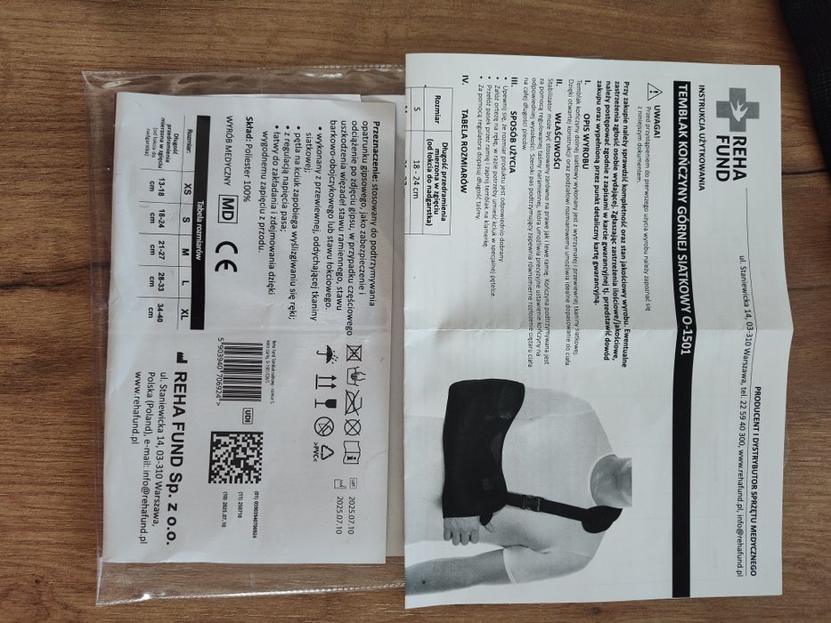 Temblak kończyny górnej