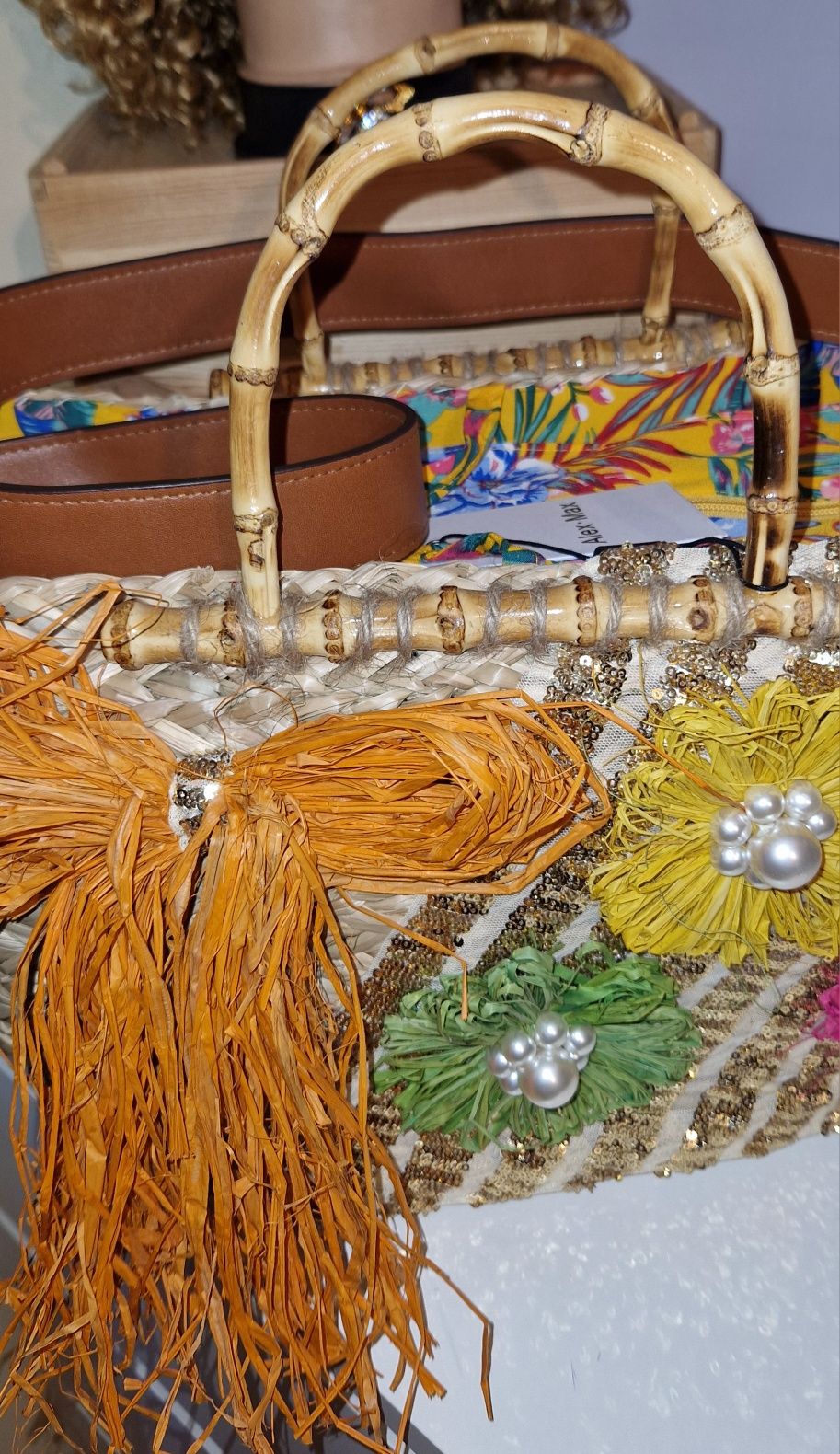 Torebka koszyk boho Alex Max