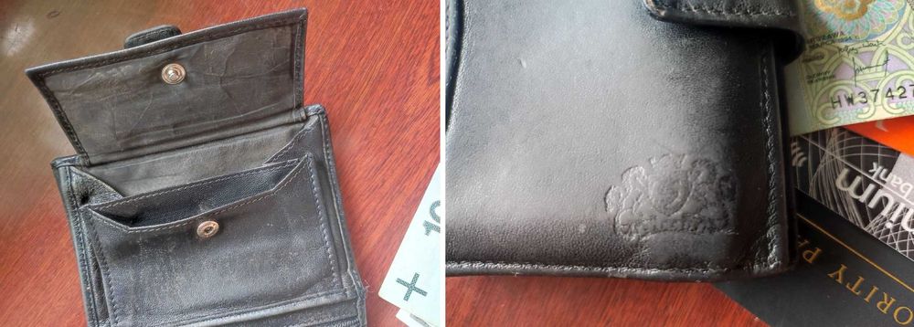 męski portfel portmonetka saszetka Wittchen ze skóry skórzany skórkowy