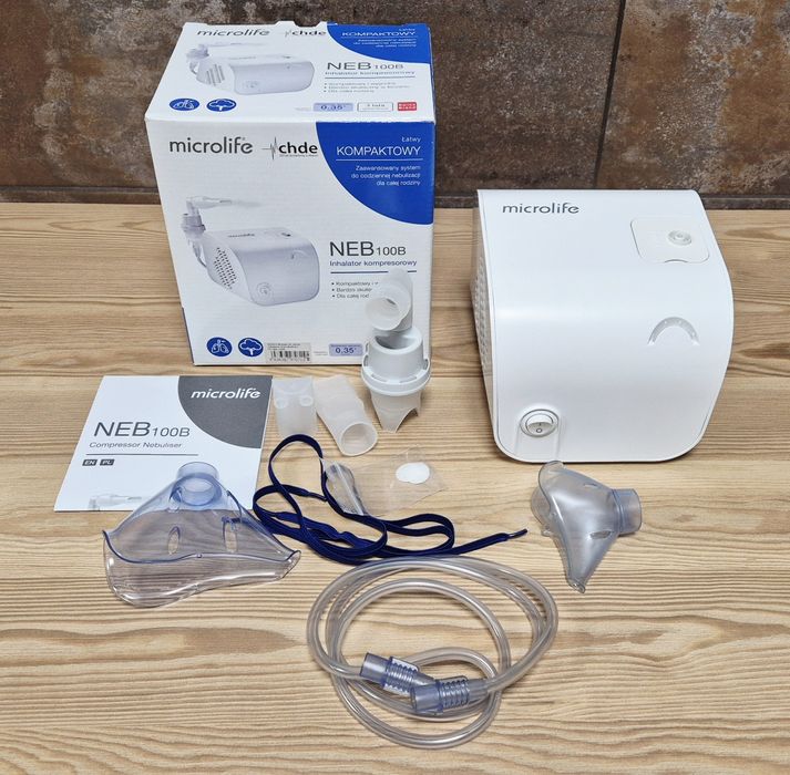 NEBULIZATOR Microlife NEB100B inhalator dla dorosłych i dzieci