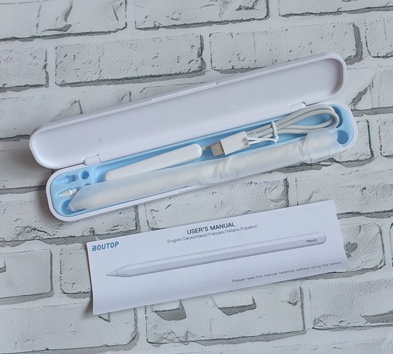 Цифровой стилус BOUTOP для iPad 2018-2022. Поддержка магнитного крепле