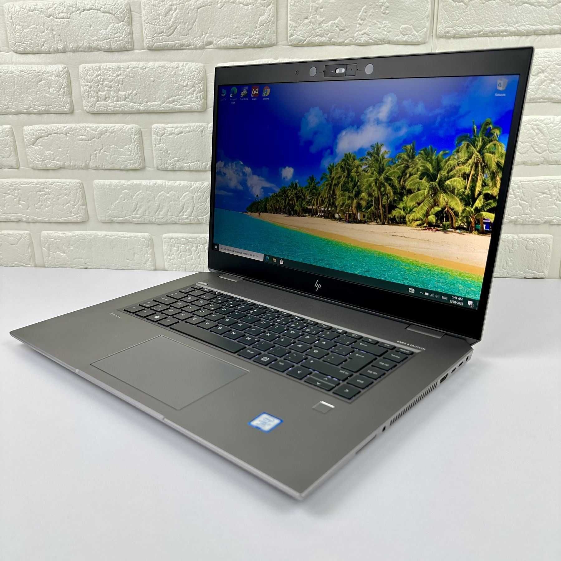 Ігровий ноутбук HP 15.6 / intel i7 (6/12 ядер) / 16gb DDR4 / SSD / IPS