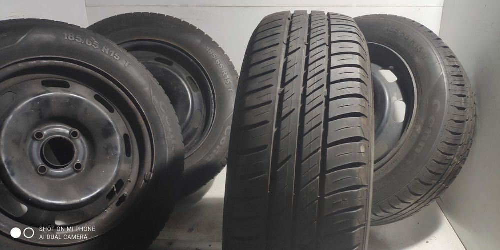 Koła 4x108 185/65R15 letnie komplet 4szt 2szt opony felgi letnie 2szt