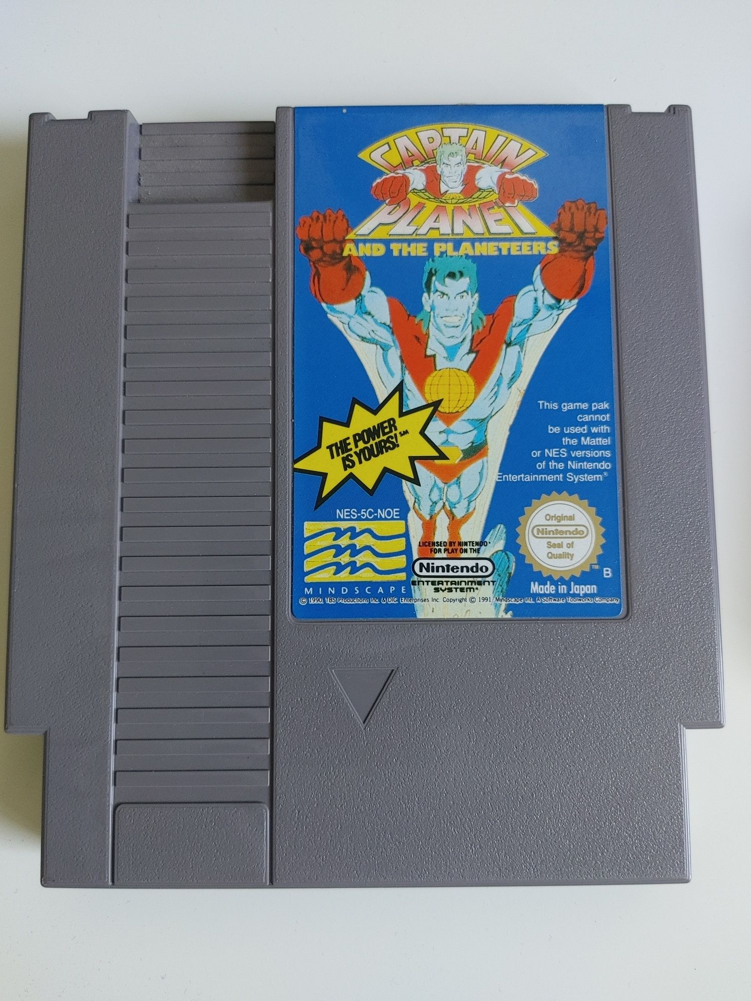 Captain Planet Nintendo NES Sprawna Gra SPRAWDŹ