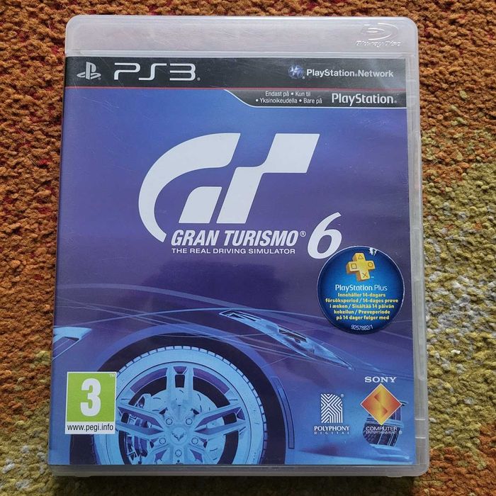 Gran Turismo 6 PS3 Playstation 3 PL, Skup/Sprzedaż
