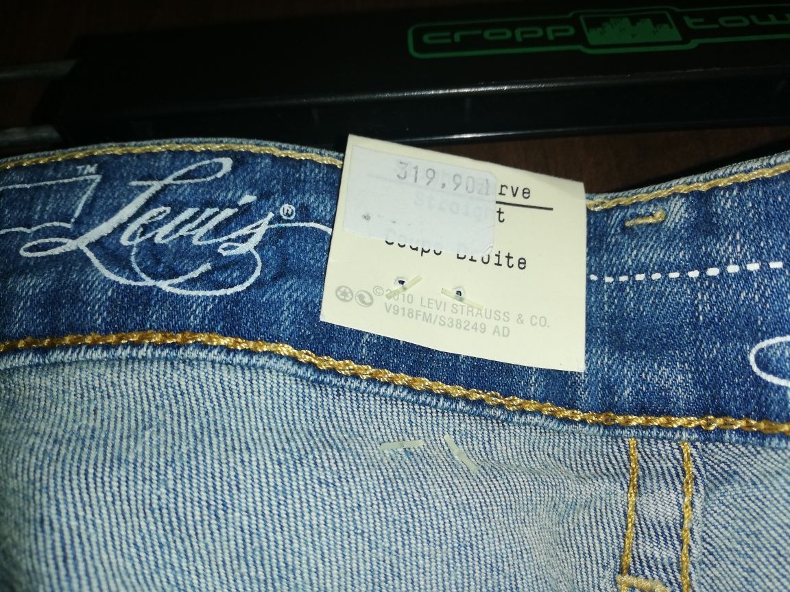 Spodnie/jeansy damskie Levis 32/34