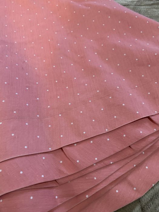 Camilhas de algodão bordadas e renda