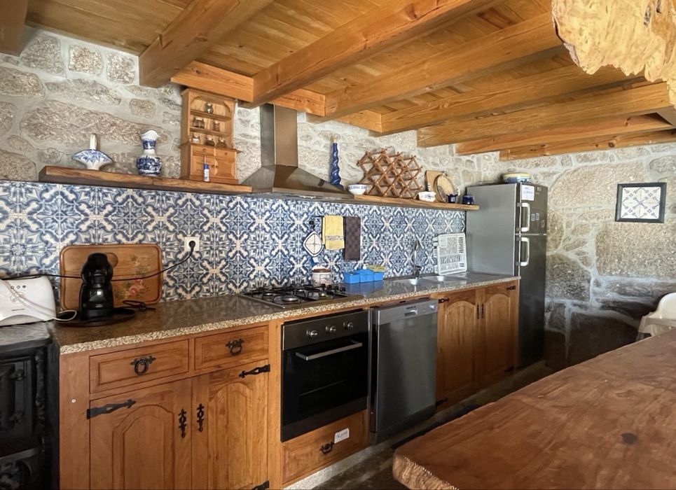 Casa rustica em ambiente natural