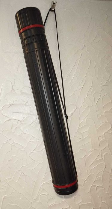 Tubo para transporte de trabalhos de arte, telas, folhas