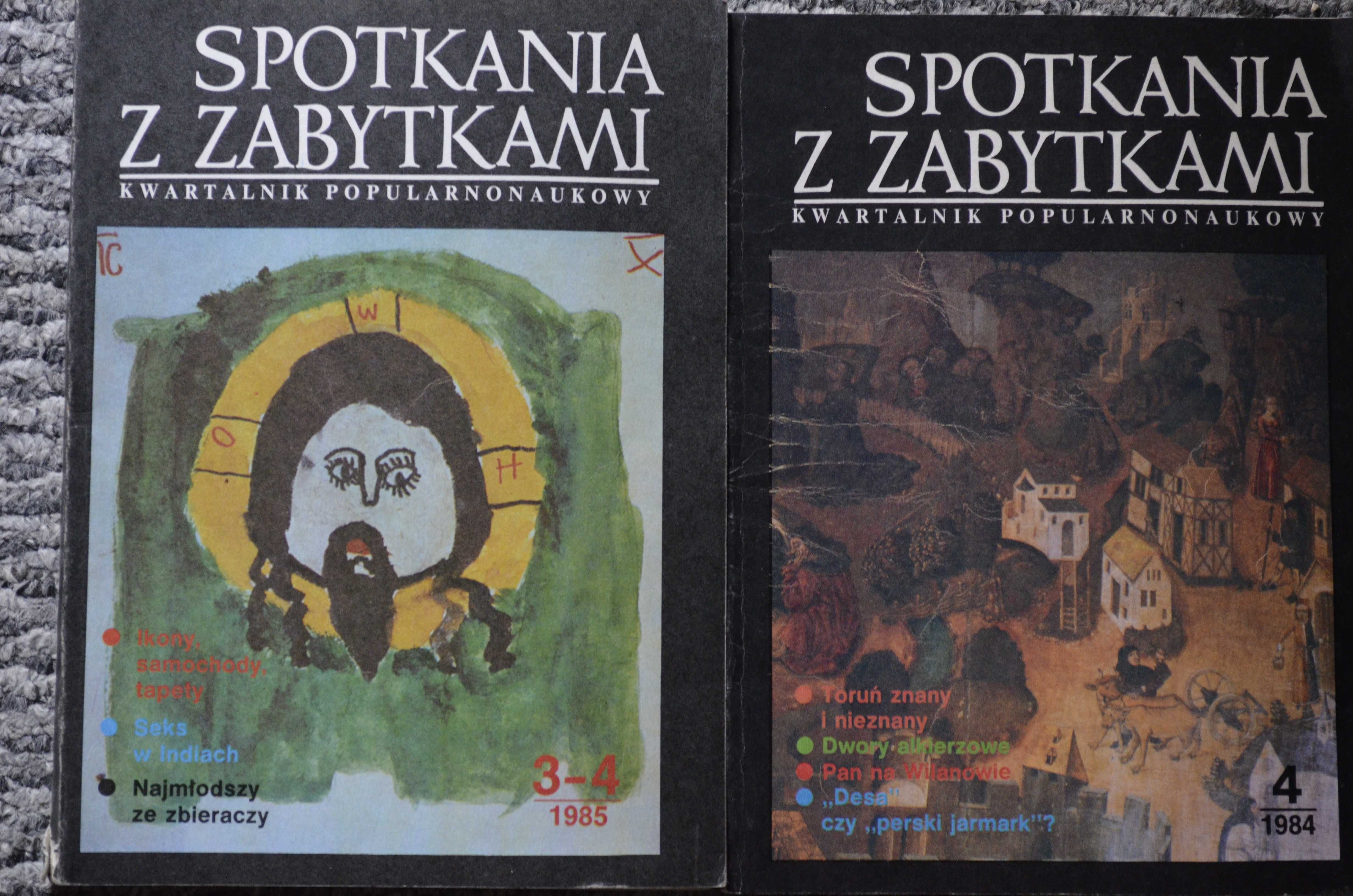 SPOTKANIA Z ZABYTKAMI, Rocznik 1985, nr 3 - 4, 1984, nr 4