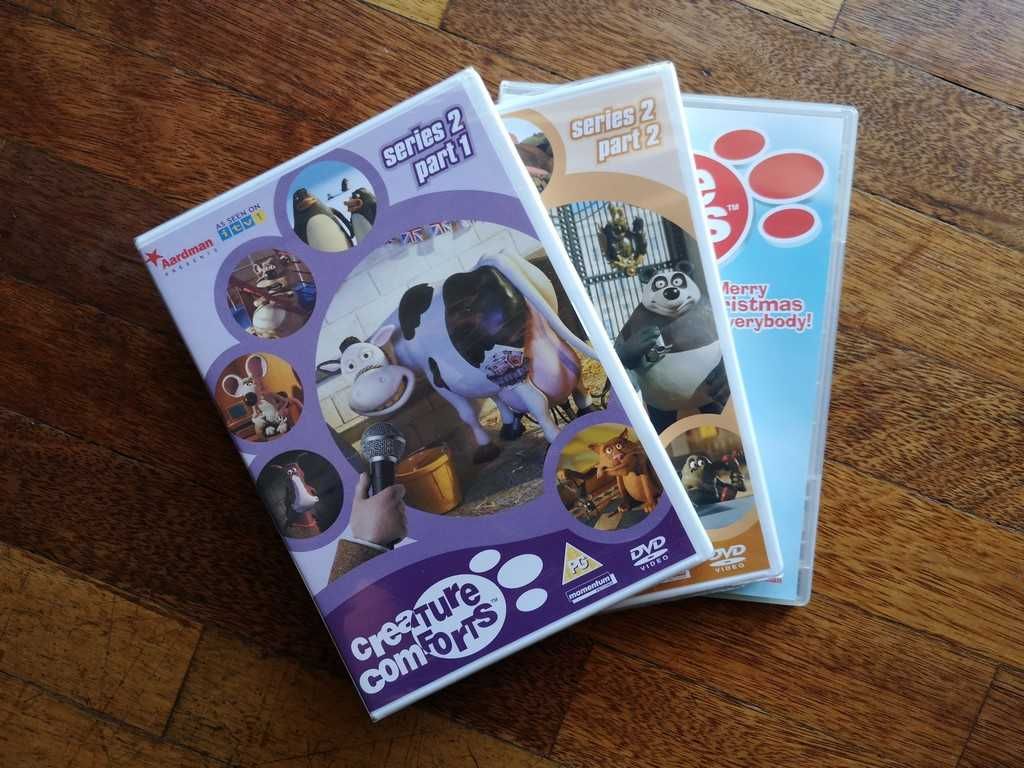 Box Set Creature Comforts - 3 DVDs Selados