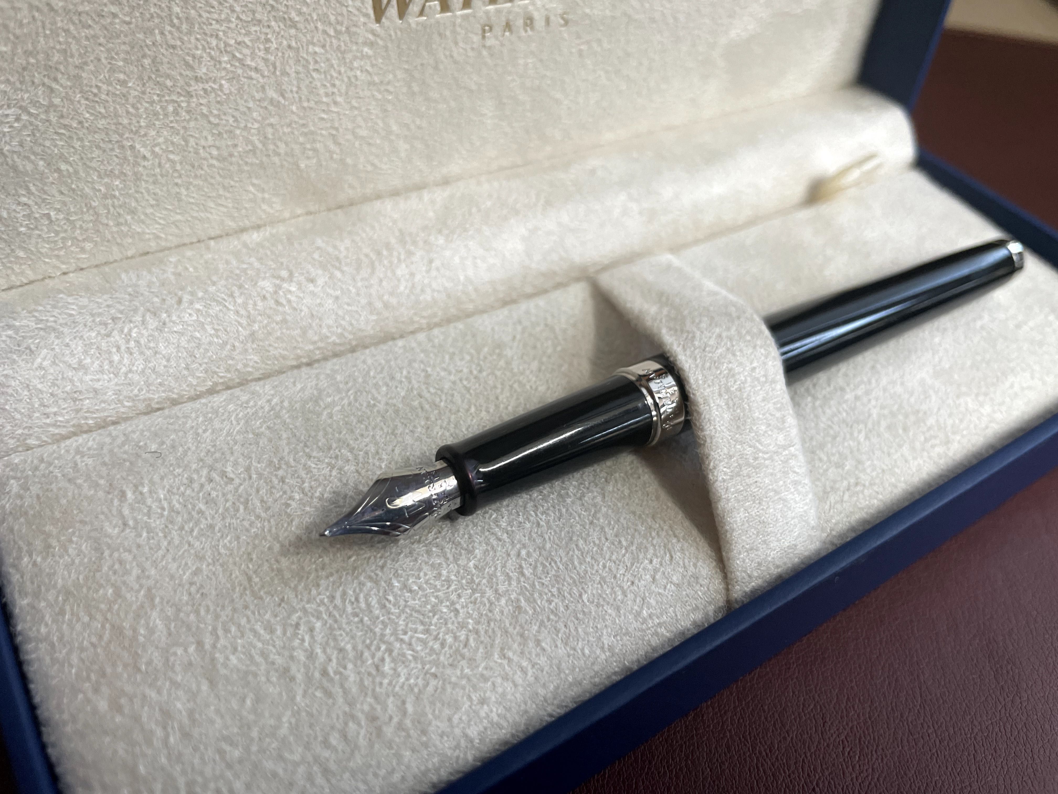 Pióro wieczne Waterman Hemisphere "F" CT stan BDB