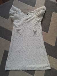 Biała sukienka H&M roz 122/128