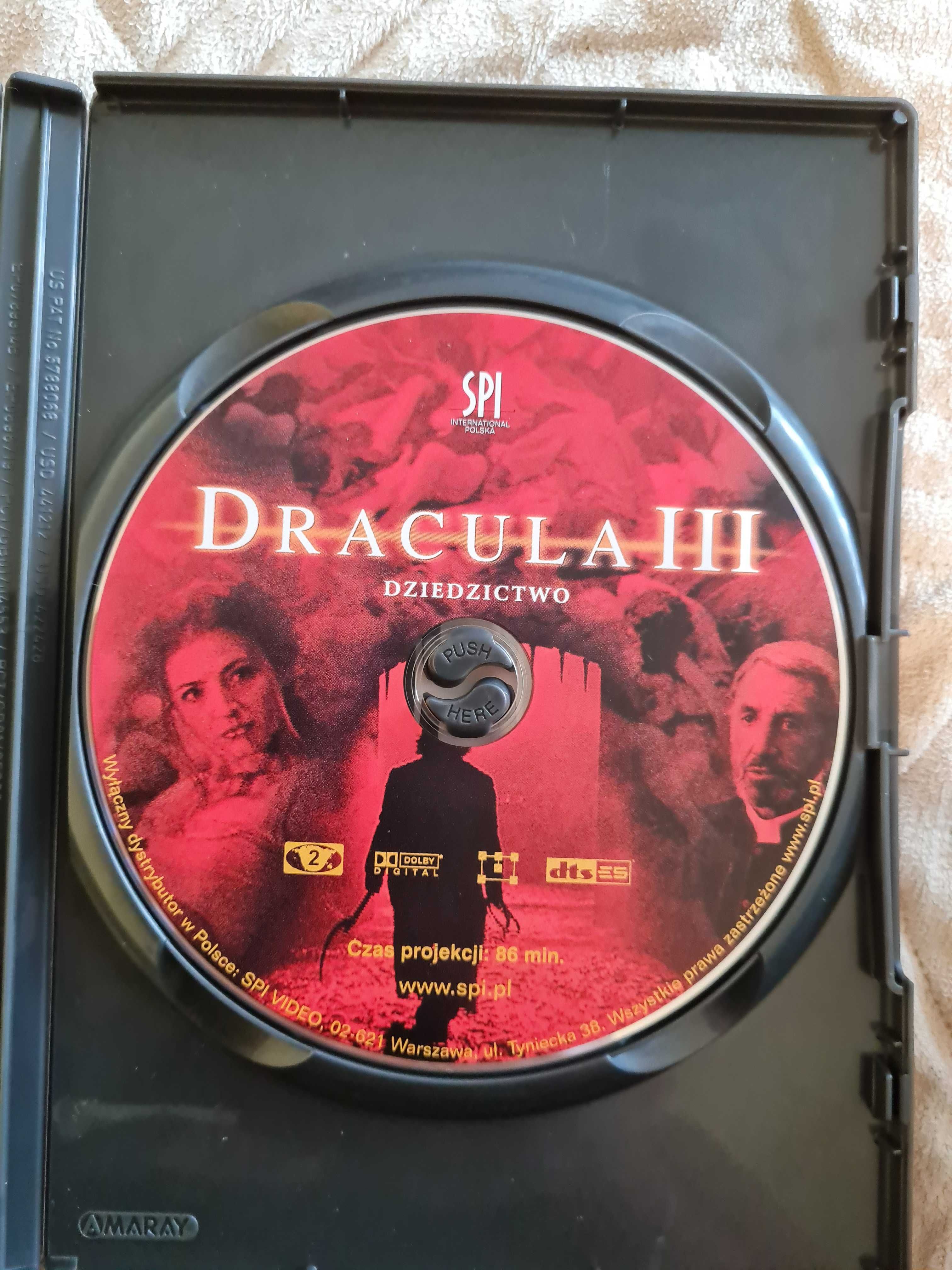 Dracula III: Dziedzictwo płyta DVD