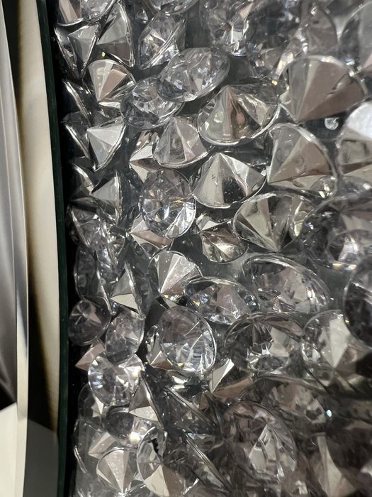 Lustro kryształowe duże