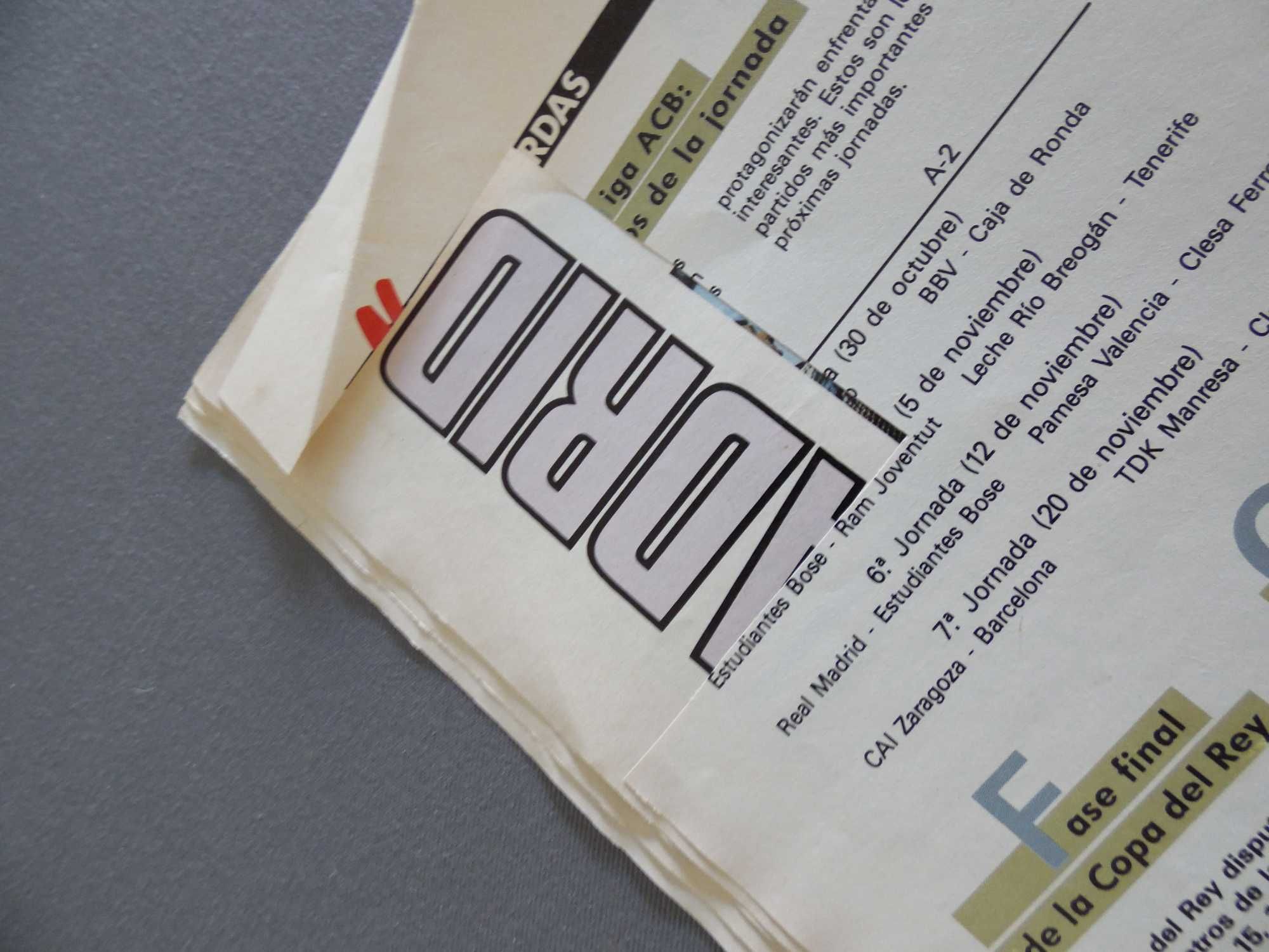 Revistas Super Basket XXL, 1988-89