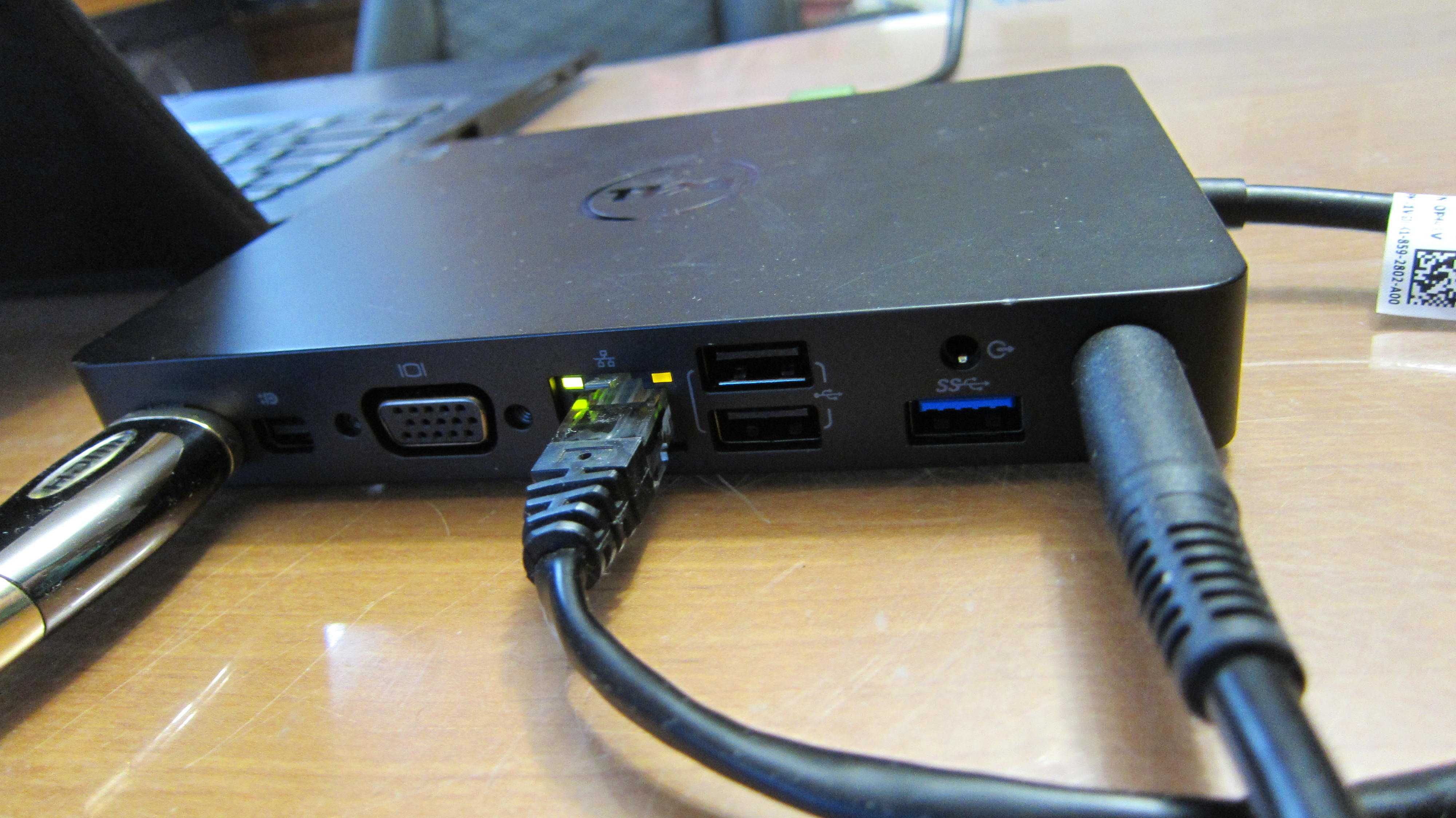Stacja Dokująca Dell WD15 K17A USB-C HDMI USB 15 pin VGA RJ45 sprawna