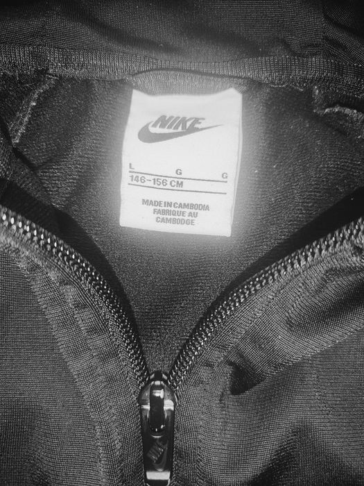 Nike олімпійка дитяча чорна / 146-156см