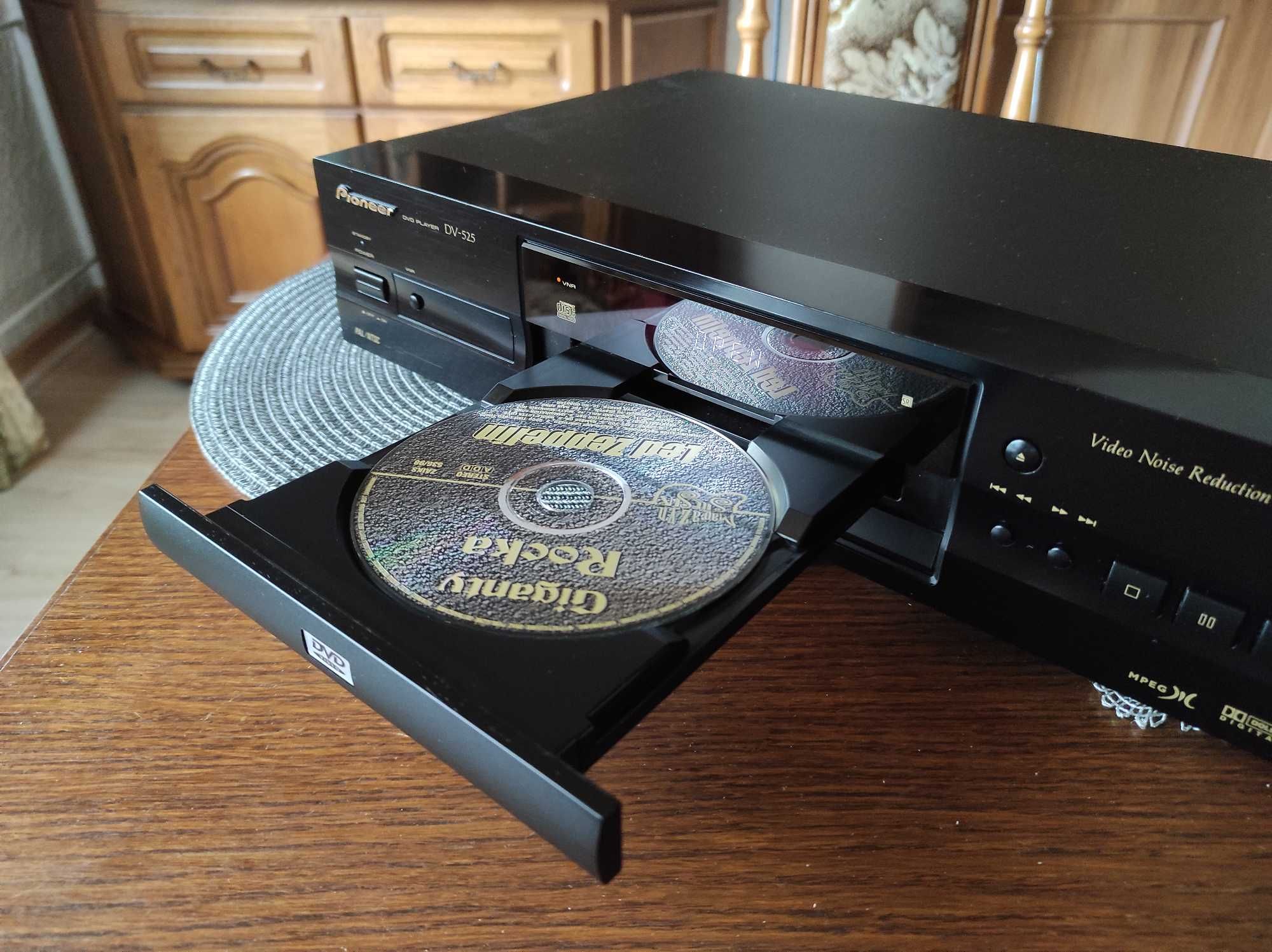 Odtwarzacz DVD Pioneer DV-525 + pilot