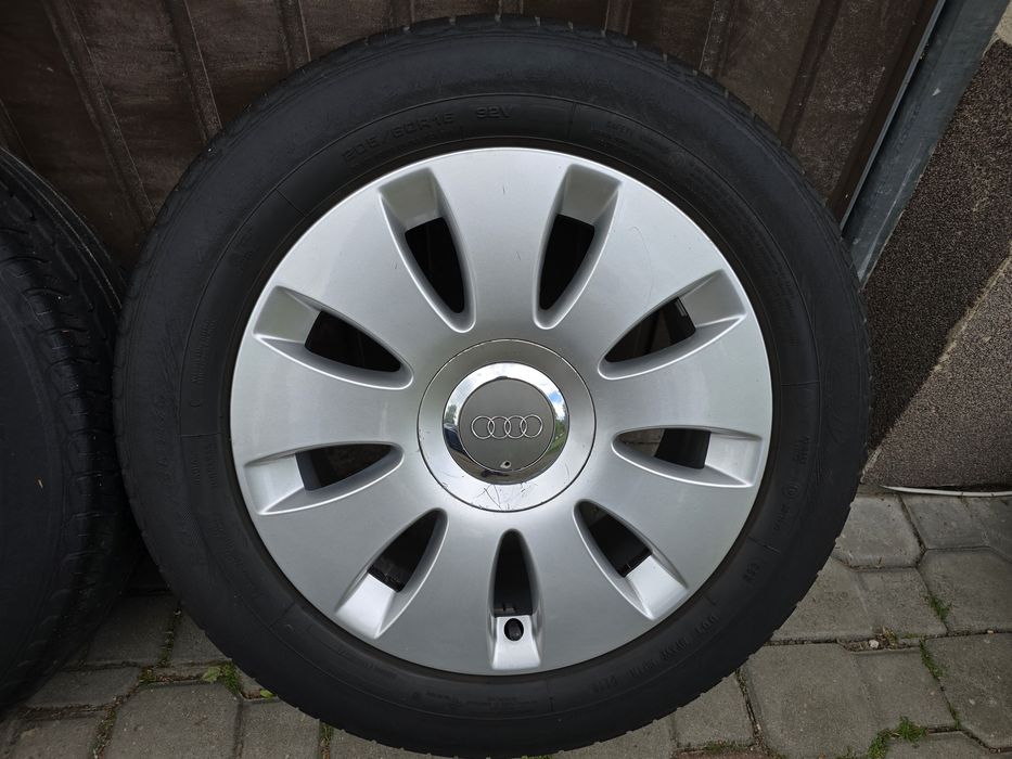 Felgi z oponami 205/60R16 Audi A6 C6 5x112 A4 B7 B6 A3 TT VW Passat