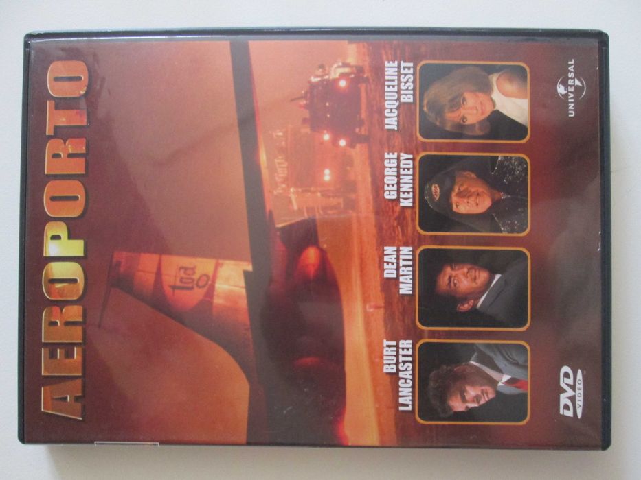 DVD - 
Aeroporto, com Burt Lancaster, Dean Martin, Jean Seberg