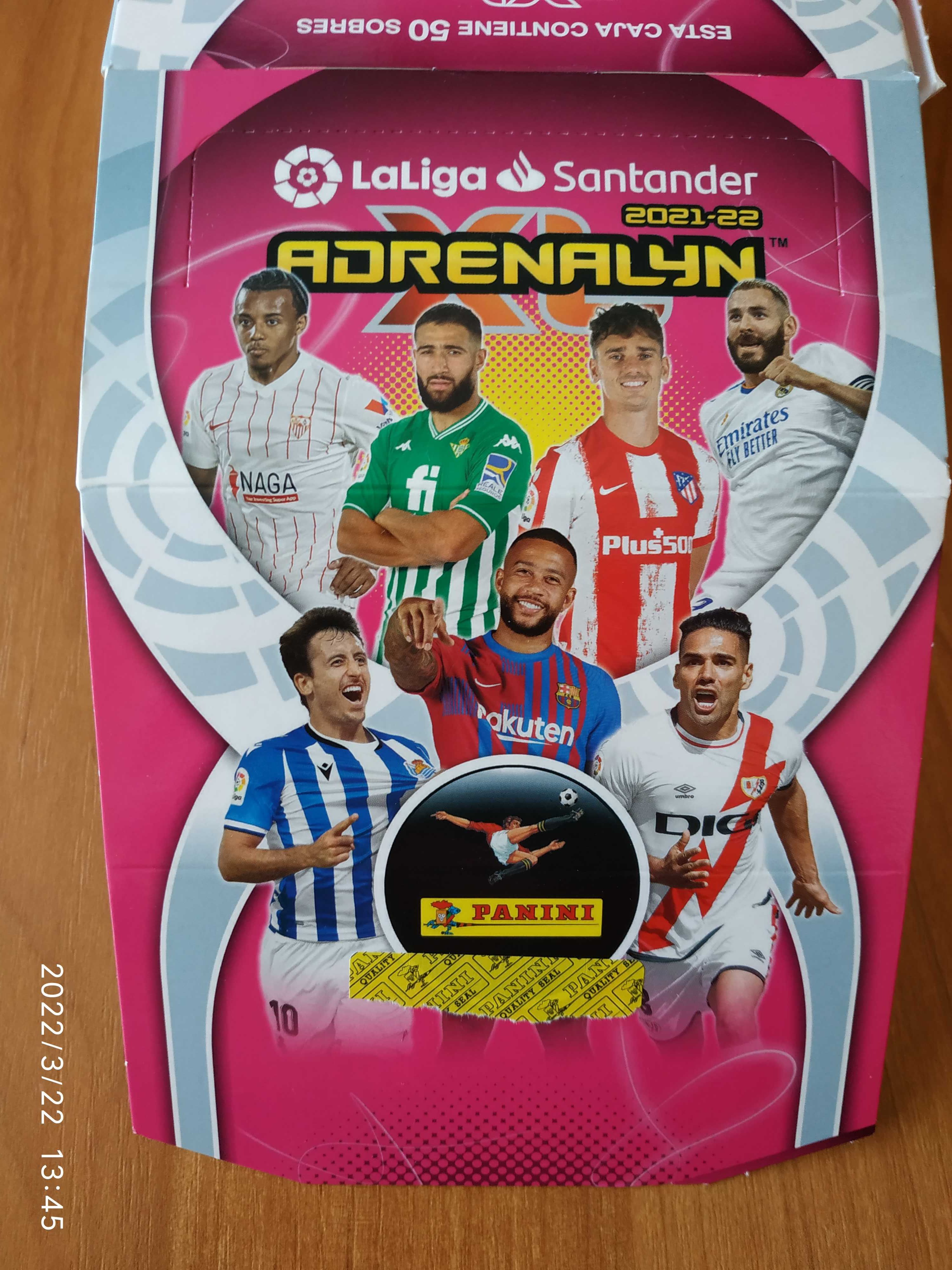 Panini La Liga Santander 2021-22 Adrenalyn XL - zestaw 175 kart