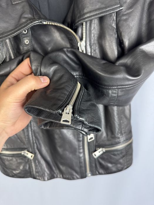 Жіноча косуха allsaints шкірянка кожанка олсаінтс xs-s