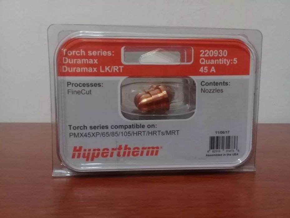 Расходники для Hypertherm powermax Электрод Сопло 45A 65А 85А 105А