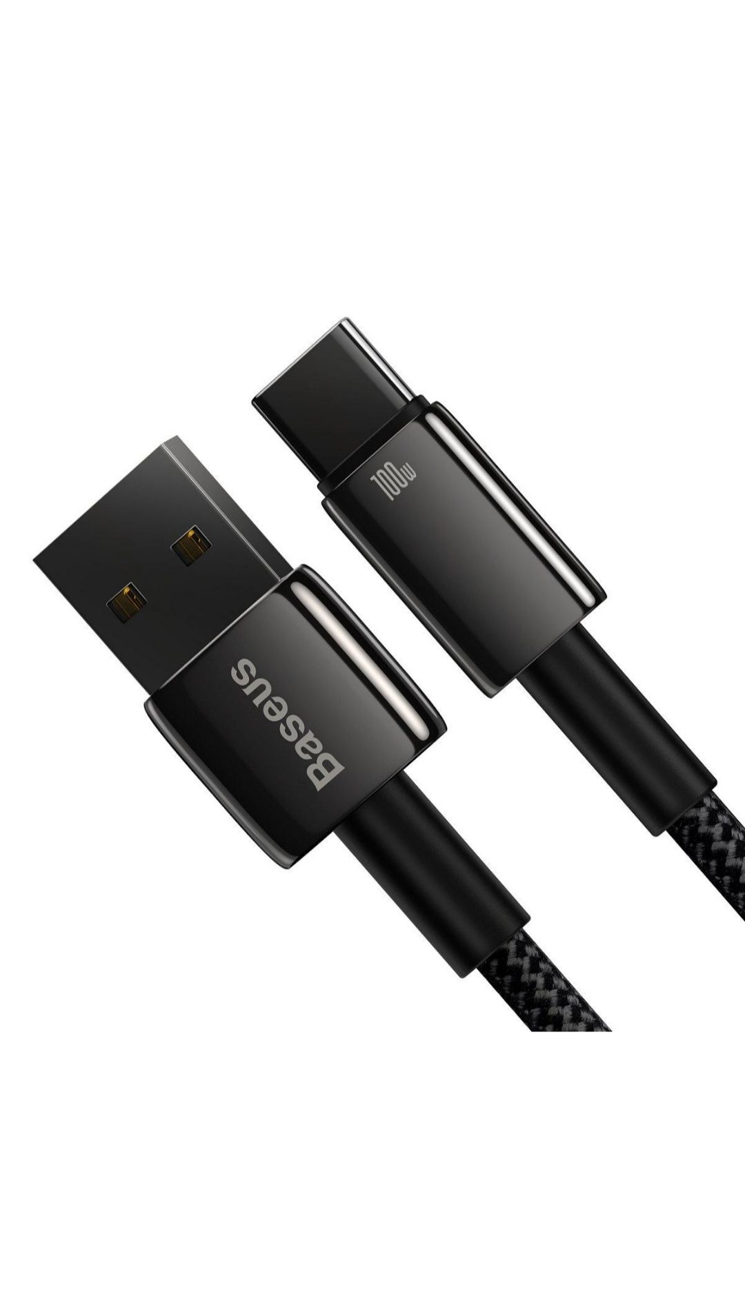 USB кабель із роз'ємом Type-C Baseus Tungsten Gold Fast Charging Data
