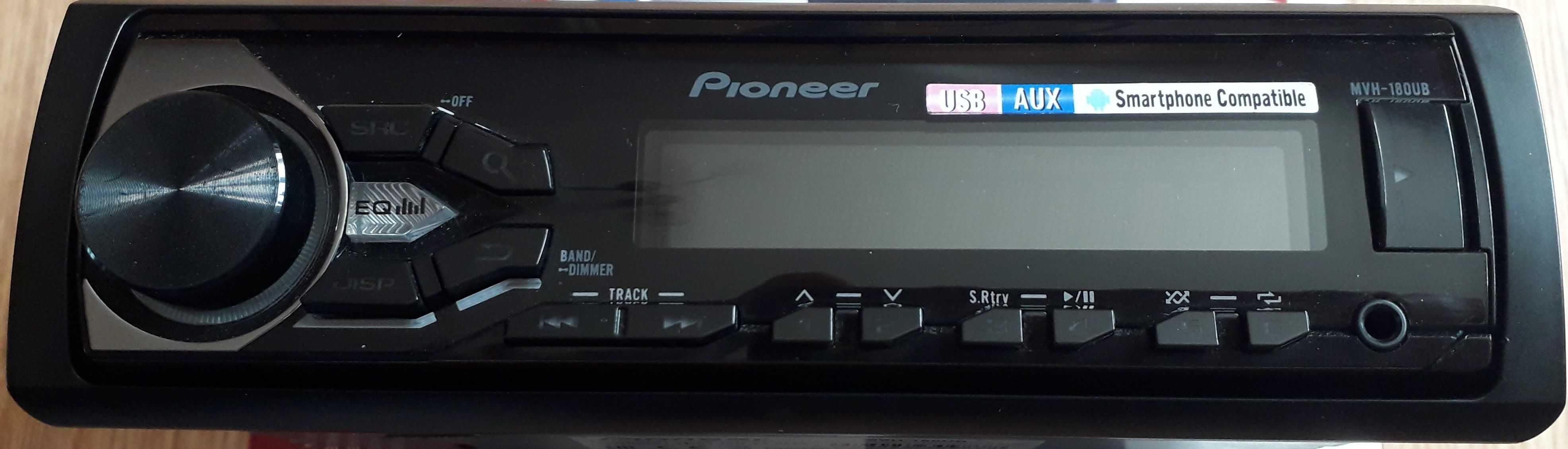 Radio samochodowe Pioneer MVH-180UB z USB / mp3 / 50Wx4 / ładny stan