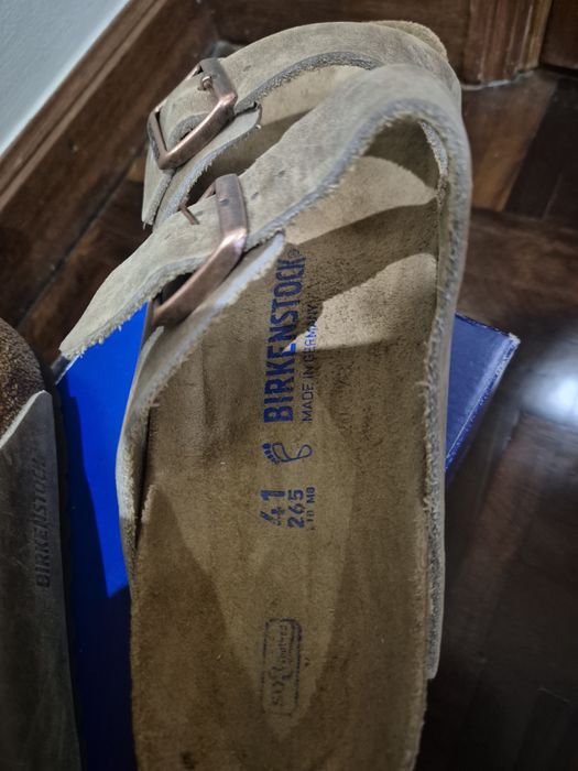 Sandálias Birkenstock Arizona em couro oleado – Tabacco Brown