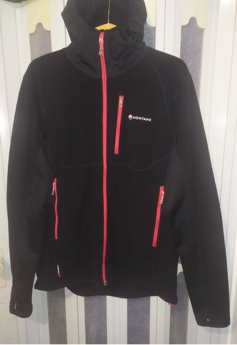 Флисовая кофта с капюшоном Мontanе Рrimaloft (Англия) толстовка, худи.