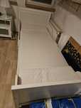 Łóżko rozsuwane dla dziecka Ikea Sundvik z materacem