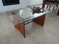 Mesa centro sala em cerejeira