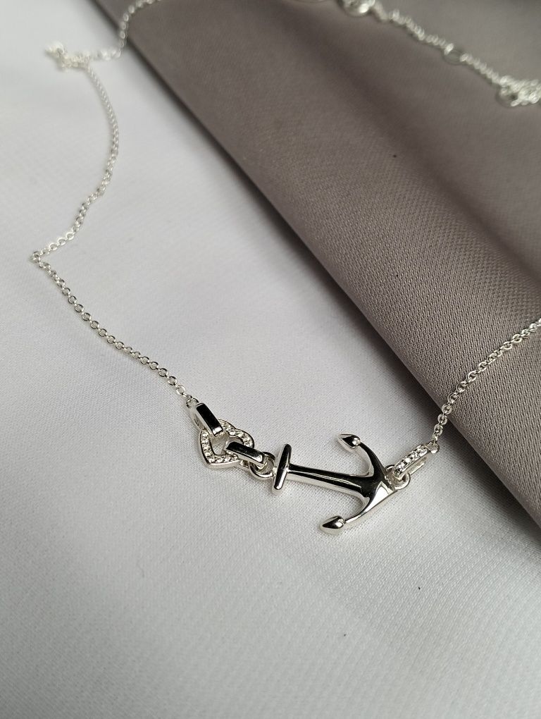 Знижка! Срібна цепочка Thomas Sabo, Якір & Серце