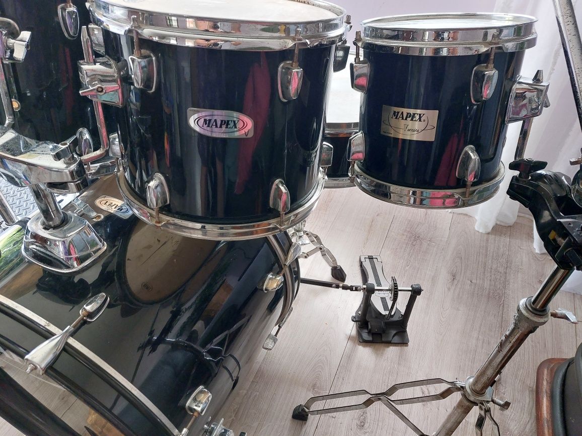 Mapex V + Zildjian podwójna stopa