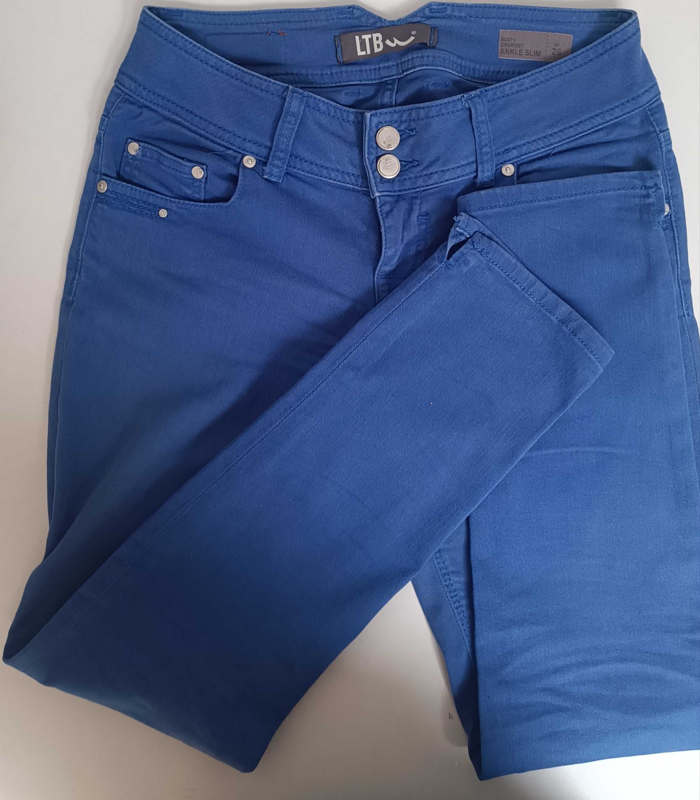 Spodnie LTB ala jeans kobaltowe S