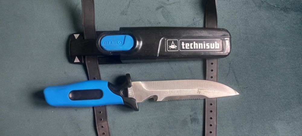 nóż nurkowy nóż do nurkowania technisub