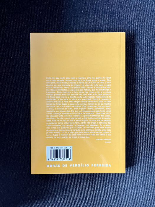 “Aparição”, Vergílio Ferreira
