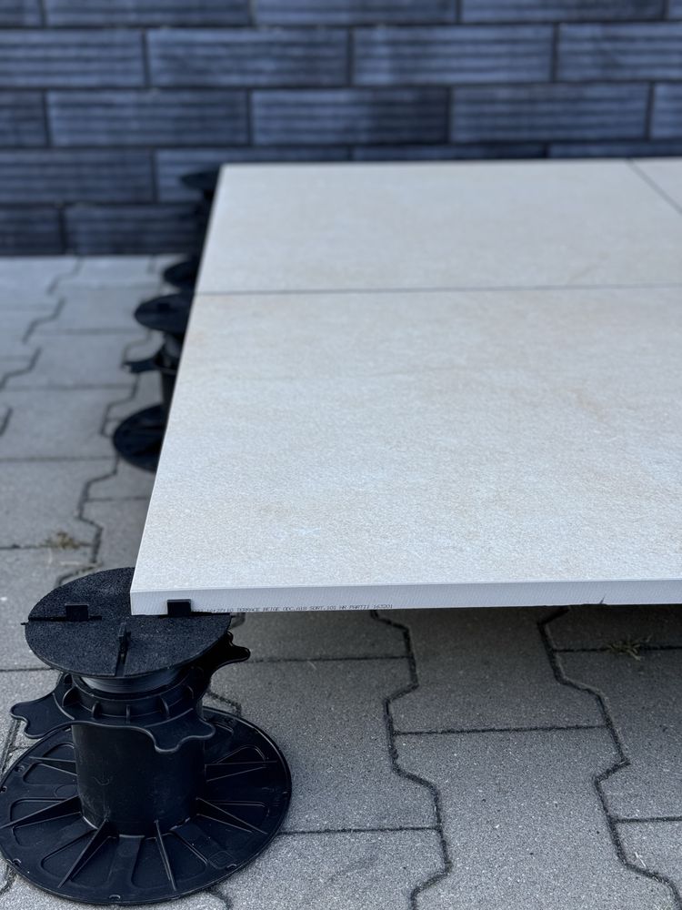 Płytki Tarasowe 60x60 Terrace Beige 20MM NOWOŚĆ Płyty 2 CM Paradyż Beż