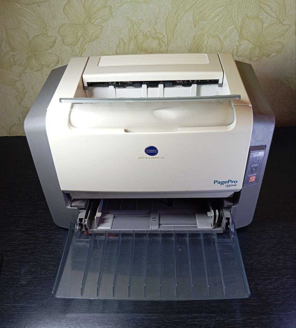Лазерный принтер Konica Minolta PagePro 1350W + кабели Мелитополь