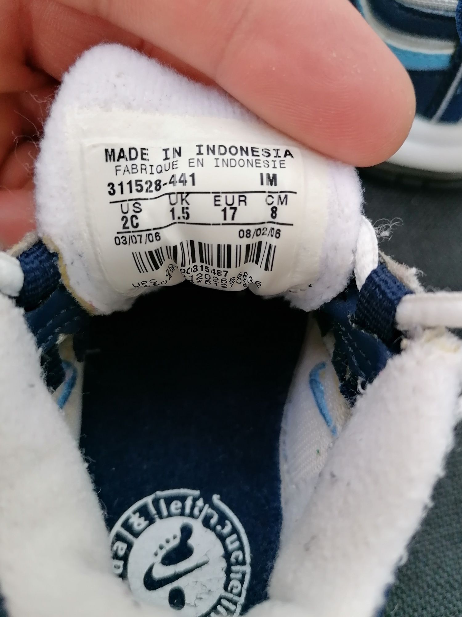 Buciki dziecięce Nike Air Max 17 rozm.