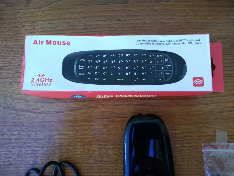 Comando Air Mouse android windows smart tv wifi