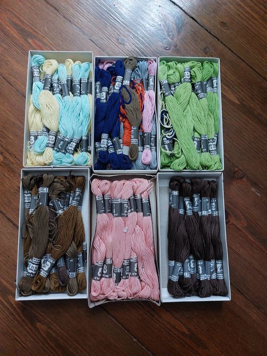 Mulina, bawełna 100%