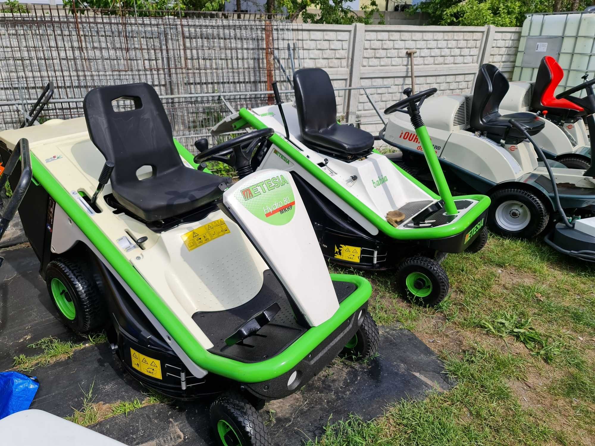 Traktorek Etesia Bahia - Silnik Kawasaki