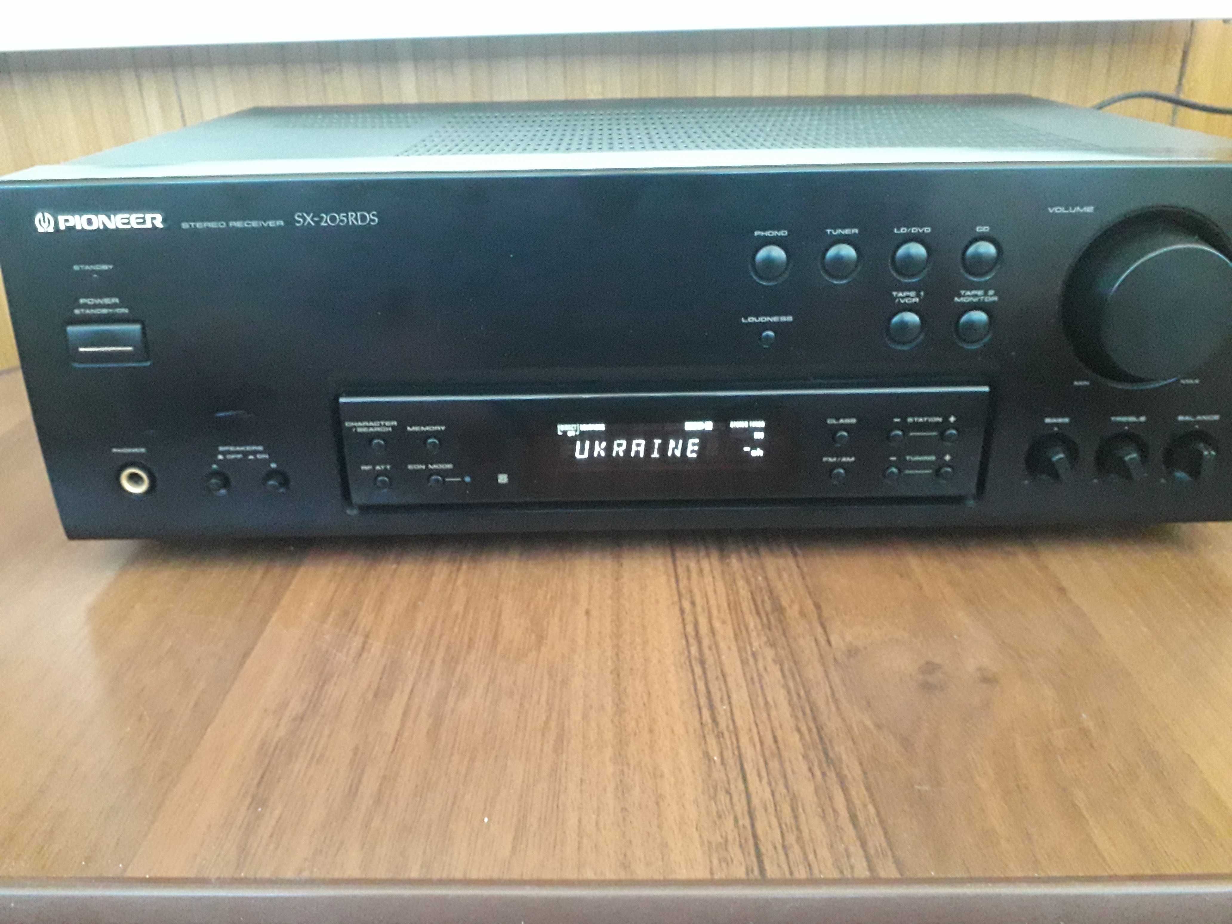 PIONEER SX 205 RDS ресивер