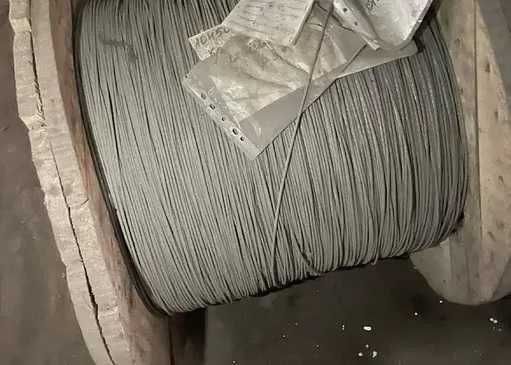 Трос стальной, оцинкованный, 12 гр. метр,