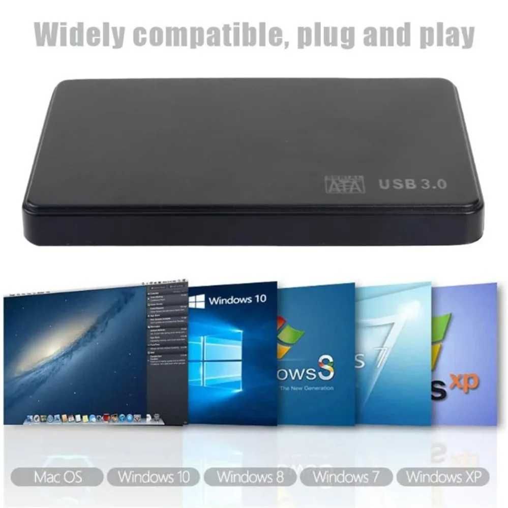 Gabinete de disco rígido externo para PC, HDD, SSD Case, USB 3.0